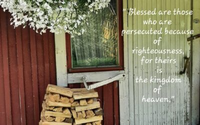 Persecuted because of righteousness