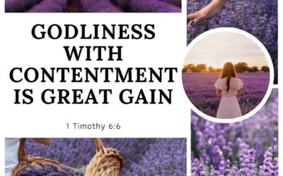 1. Godliness and contentment